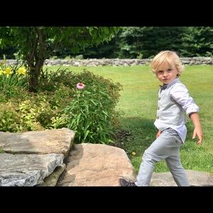 Boys 18m cat and jack grey suit for Easter/Spring